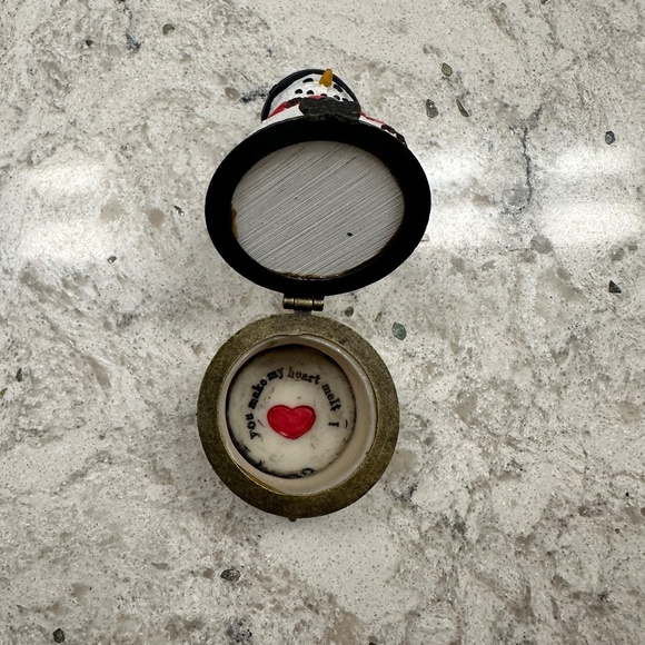 Snowman Christmas‎ Trinket Box - Picture 5 of 7